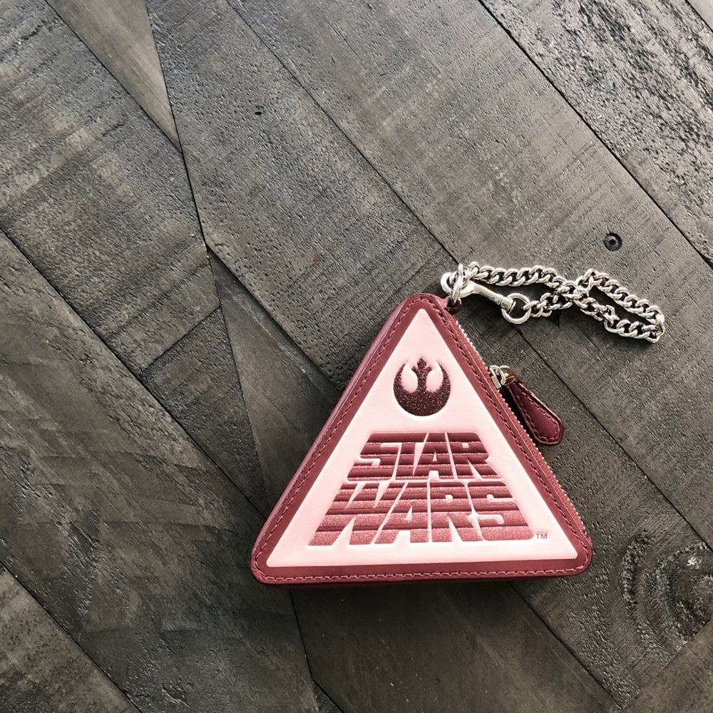 🚫SOLD — COACHxStarWars triangle coincase